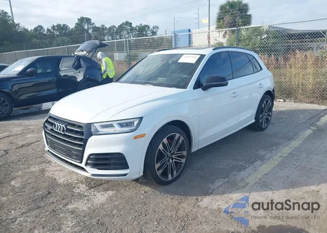 2020 Audi Sq5 Premium Plus Tfsi Quattro Tiptronic z USA, uszkodzony, nr VIN WA1B4AFY1L2021183